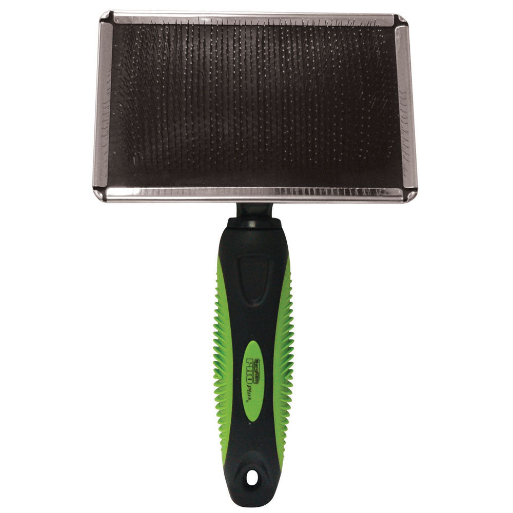Pro Plus - Brosse Douce et Lisse - Outil de Toilettage pour Chiens