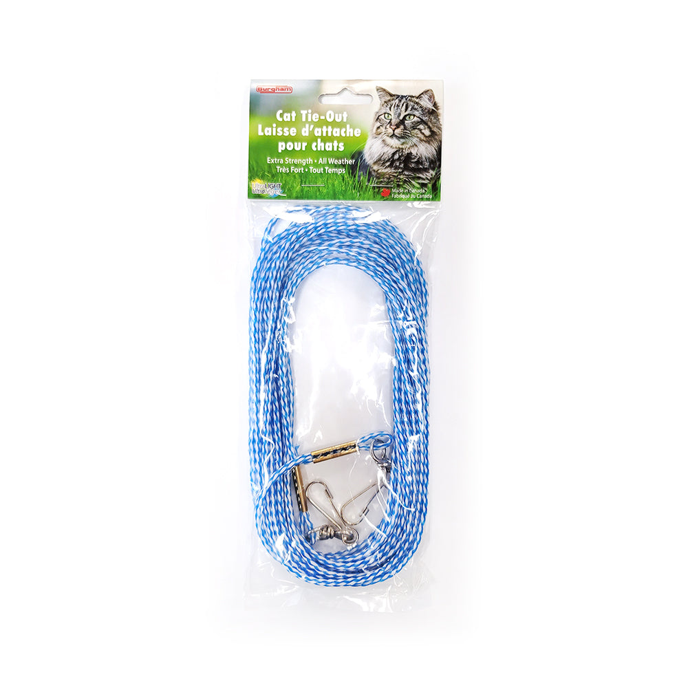 Tuff - Câble d'Attache Léger - Attache Extérieure pour Chats