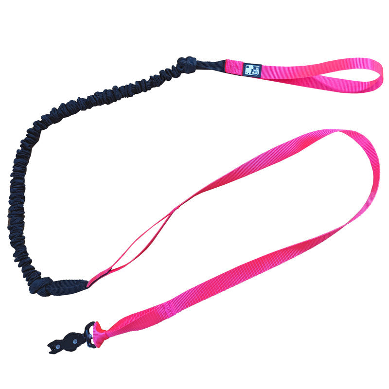 CHIEN BLANC Bungee Bikejo / Skijo Rose