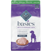 Blue Basics LID - Dinde et Pomme de Terre - Nourriture Sèche Sans Grains à Ingrédients Limités avec Bouchées LifeSource pour Chiens Adultes