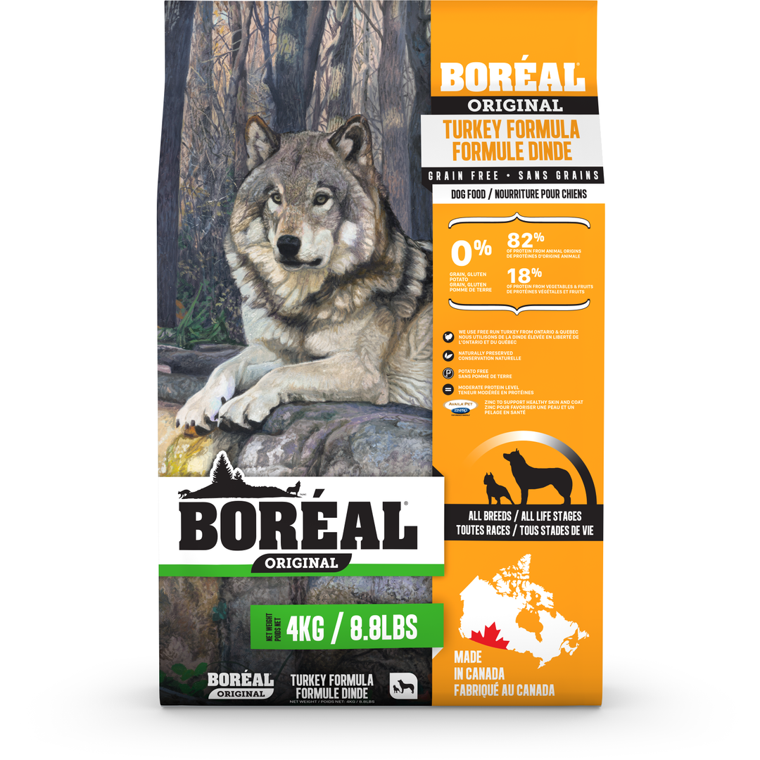 Boréal Original Sans Grains - Dinde - Nourriture Sèche pour Chiens