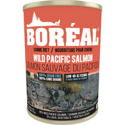 Boréal - Saumon Sauvage du Pacifique - Nourriture Humide Sans Grains en Pâté pour Chiens