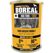 Boréal - Chien Pâté de Poulet de Chair Cobb - Nourriture Humide Sans Grains pour Chiens