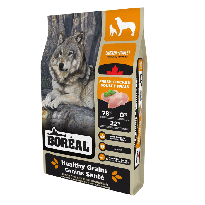 Boréal Grains Santé - Poulet - Nourriture Sèche pour Chiens