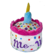 Kittybelles - Gâteau Miaou avec Herbe à Chat - Jouet en Peluche Froissé pour Chats