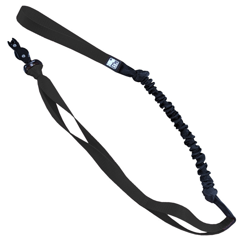 CHIEN BLANC Bungee Canicross 1.25M Noir