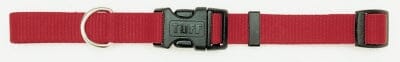 COASTAL Collier Nylon 1x14-20" Rouge