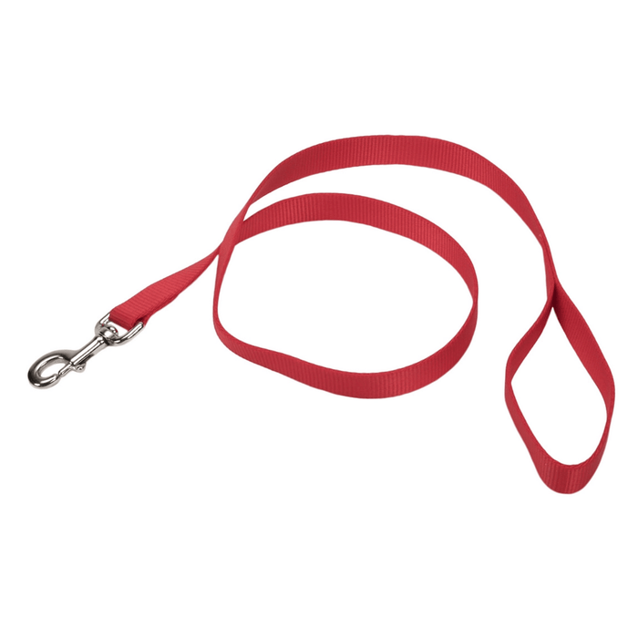 *COASTAL Laisse Nylon Web 3/4x48" Rouge