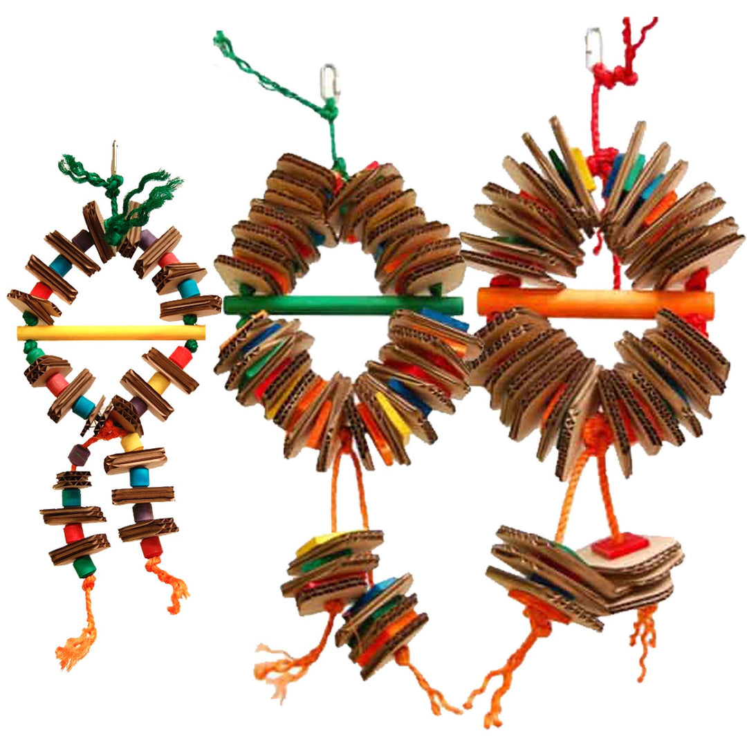 Zoo-Max Fun-Max - Coronet Shred-X - Jouet à Déchiqueter pour Perroquets