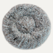 GOO-EEZ Lit Rond Peluche Gris Foncé M