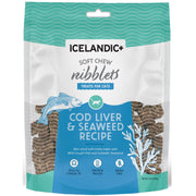 Icelandic+ Foie de Morue et Algue - Gâteries Tendres Sans Grains pour Chats