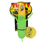 Voir l’image dans la galerie, Tuffy Aliments Fantasie - Épis de Maïs - Jouet en Peluche avec Couineur pour Chiens