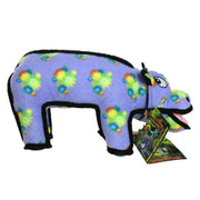 Tuffy Série Zoo - Hilda Le Hippopotame - Jouet Flottant Ultra Résistant pour Chiens