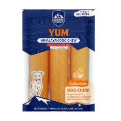 Himalayan Yaky Original - Bâtonnets de Fromage et Beurre d'Arachide - Gâteries pour Chiens