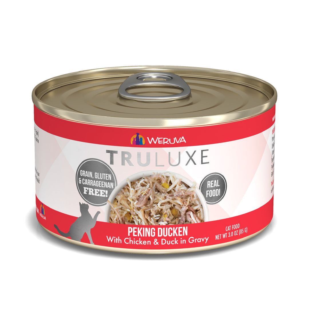 Weruva Truluxe - Peking Ducken - Poulet et Canard en Sauce - Nourriture Humide Sans Grains pour Chats