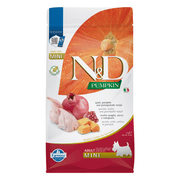 Farmina N&D Citrouille - Caille et Grenade - Nourriture Sèche Sans Grains pour Chiens de Petites Races