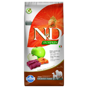 Farmina N&D Citrouille - Venaison et Cantaloup - Nourriture Sèche Sans Grains pour Chiens de Moyennes et Grandes Races