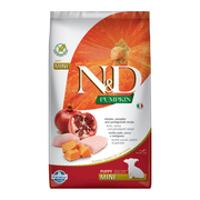 Farmina N&D Citrouille - Poulet et Grenade - Nourriture Sèche Sans Grains pour Chiots de Petites Races