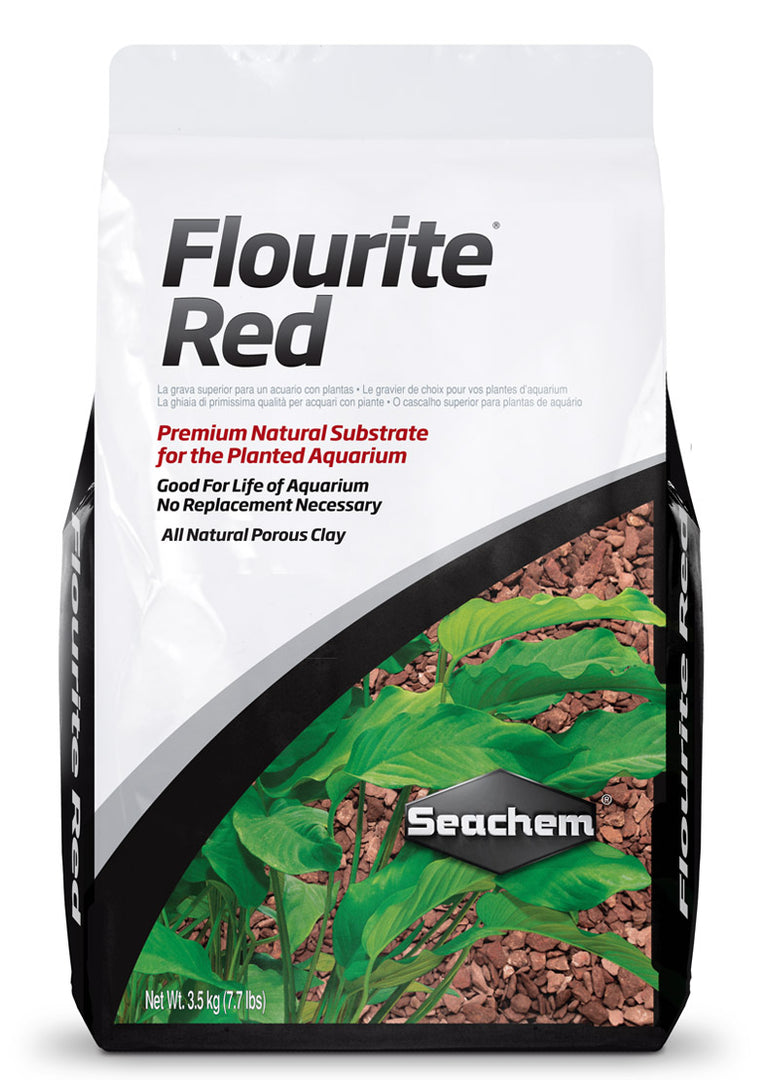 SEACHEM Flourite Red Gravel 7kg pour Aquarium