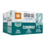 Big Country Raw Grab N Go - Économique - Nourriture Crue Congelée pour Chiens