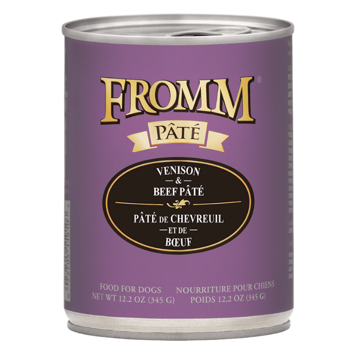Fromm Gold - Pâté de Chevreuil et Boeuf - Nourriture Humide pour Chiens