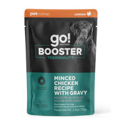 Petcurean Go! Solutions Booster - Tranquilité - Poulet Haché avec Sauce - Complément Alimentaire pour Chiens Adultes en Sachet