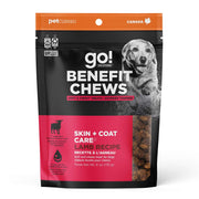 Petcurean Go! Solutions - Soins Peau et Pelage, Agneau - Gâteries Tendres pour Chiens