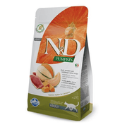 Famina N&D Citrouille - Canard, Potiron et Cantaloup - Nourriture Sèche Sans Grains pour Chats Adultes
