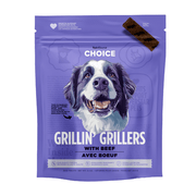 NutriSource Grillin' Grillers - Boeuf - Gâteries Tendres pour Chiens