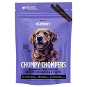 NutriSource Element Chompy Chompers - Saumon et Truite - Gâteries Tendres pour Chiens