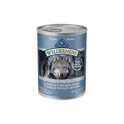 Blue Wilderness - Dinde et Poulet Grillés - Nourriture Humide Sans Grains en Pâté pour Chiens