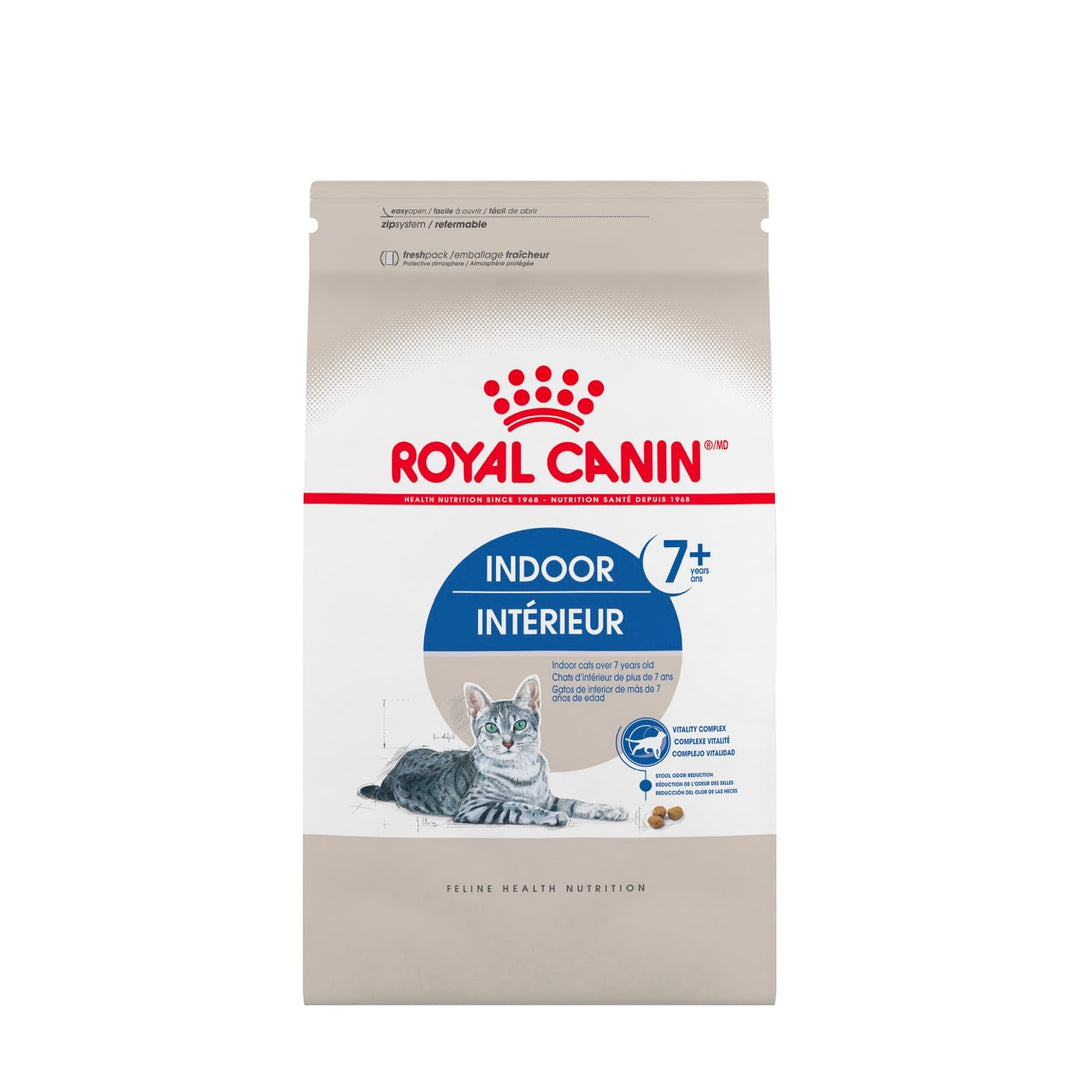 Royal Canin - Nourriture Sèche pour Chats Adultes d'Intérieur 7+ Ans