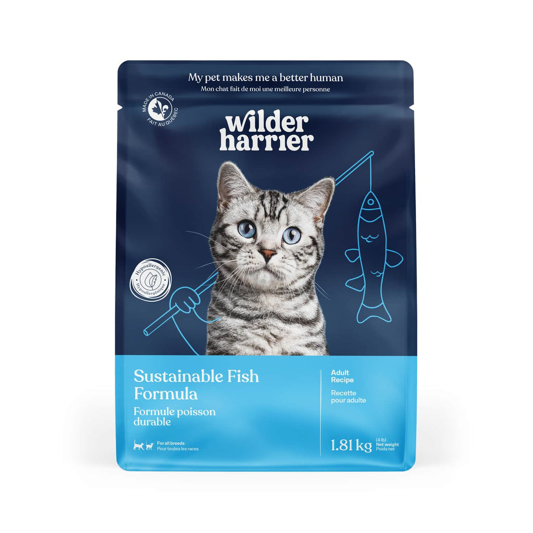 Wilder Harrier - Poisson Durable - Nourriture Sèche pour Chats Adultes