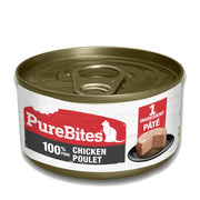 PureBites - Pâté 100% Pur Poulet - Nourriture Humide Sans Grains pour Chats