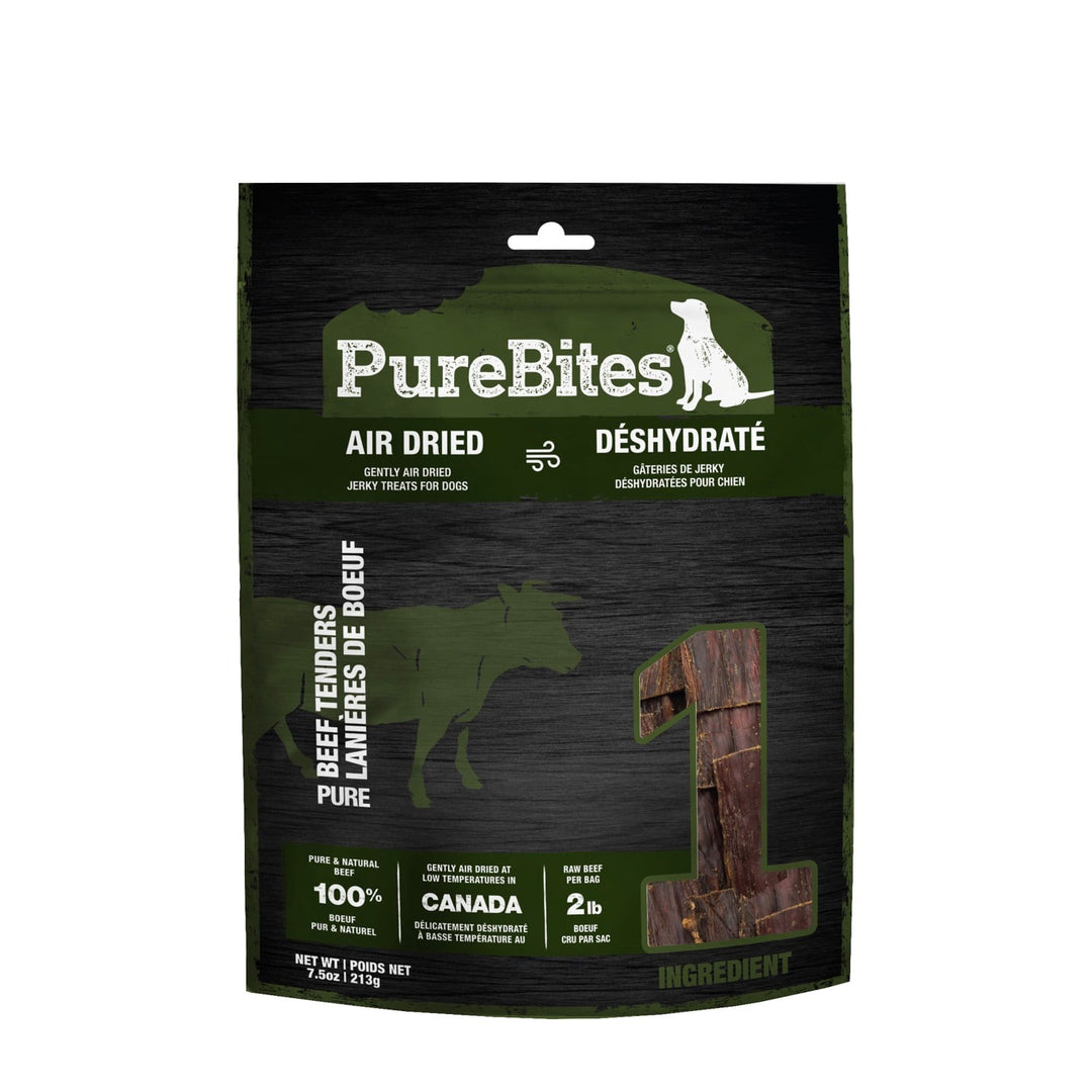 PureBites - Jerkey de Lanières de Boeuf - Gâteries Déshydratées pour Chiens