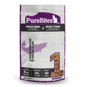 PureBites - Poisson Blanc - Gâteries ou Garnitures Lyophilisées pour Chats