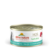 Almo Nature HQS Natural - Chat Truite avec Thon au Bouillon - Nourriture Humide pour Chats