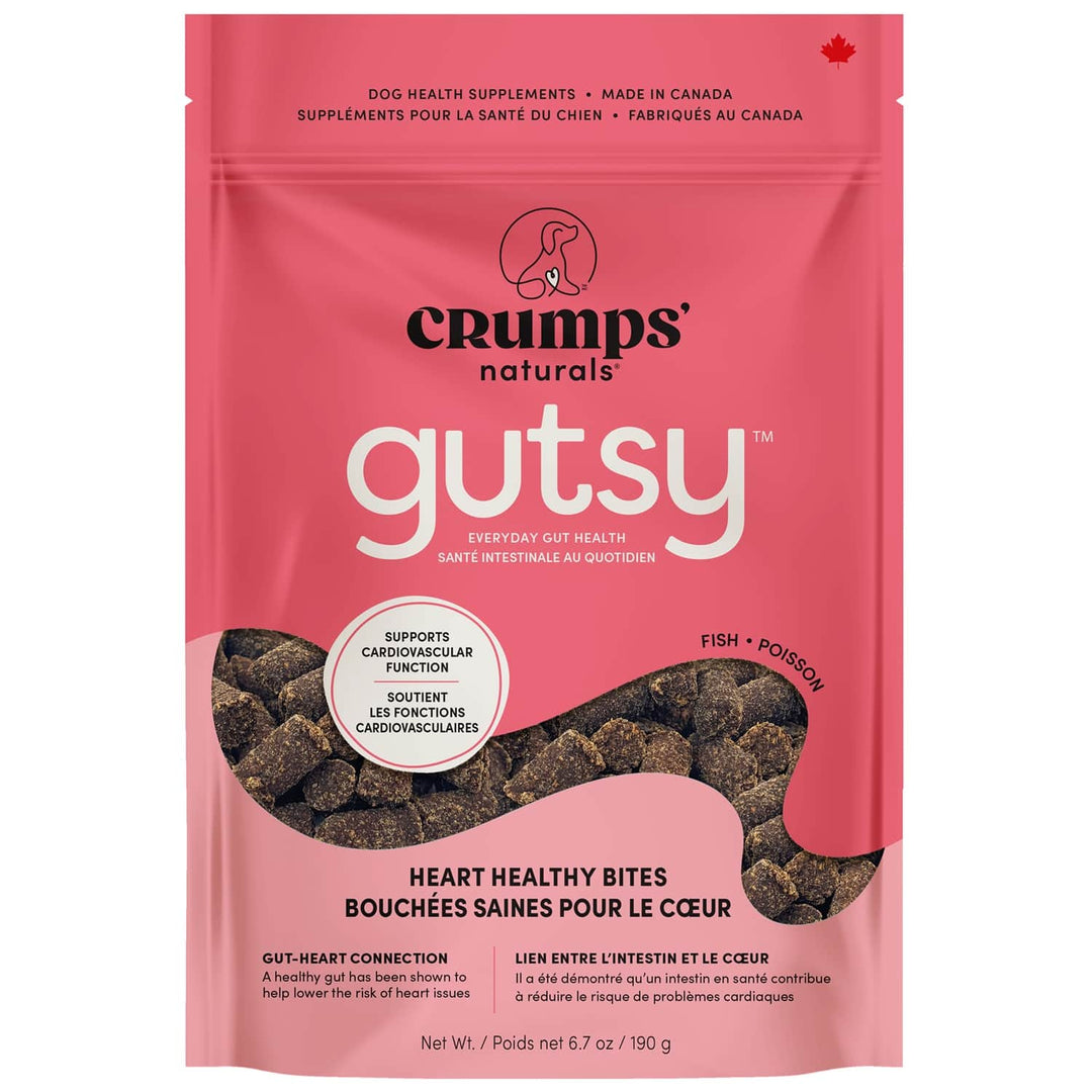 Crumps' Naturals Gutsy - Bouchées Saines pour le Coeur - Gâteries pour Chiens