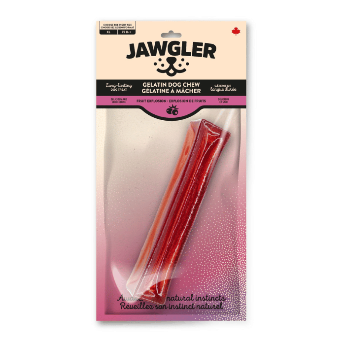 Jawgler - Gélatine à l'Explosion de Fruits - Gâteries à Mâcher pour Chiens