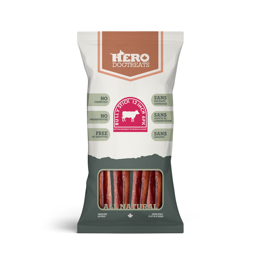 Hero - Bâtons de Boeuf Tressé - Gâteries Naturelles pour Chiens