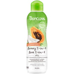 Voir l’image dans la galerie, TROPICLEAN Shampoing 2 en 1 Papaye &amp; Noix de Coco 20oz