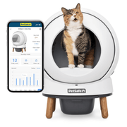 Petsafe - ScoopFree SmartSpin - Bac à Litière Autonettoyant pour Chats