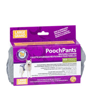 POOCHPAD PoochPants 33-55lb L Gris