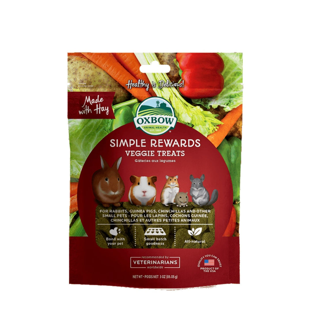 Oxbow Simple Rewards - Légumes - Gâteries pour Rongeurs
