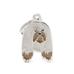 Voir l’image dans la galerie, My Family - Friends Lhasa Apso - Médaille d'Identité pour Chiens