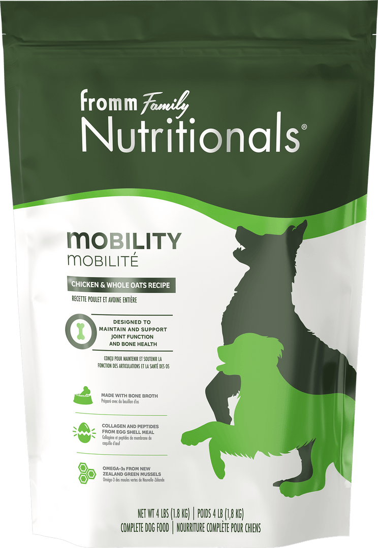 Fromm Nutritionals - Mobilité, Poulet et Avoine Entière - Nourriture Sèche pour Chiens