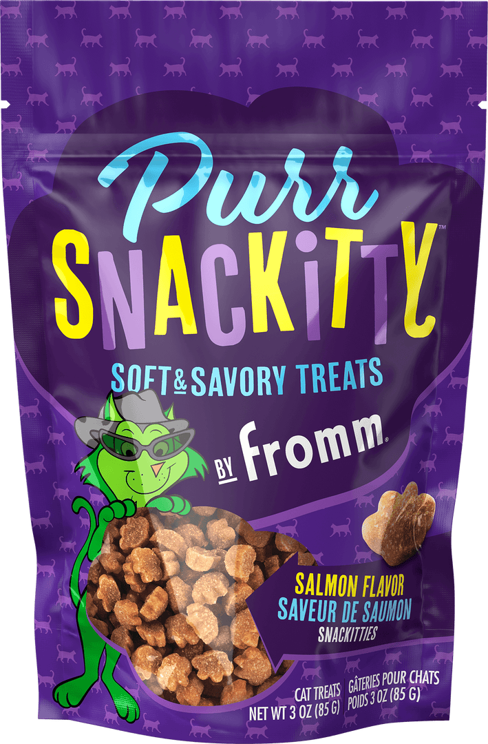 Fromm PurrSnackitty - Saveur de Saumon - Gâteries Tendres pour Chats