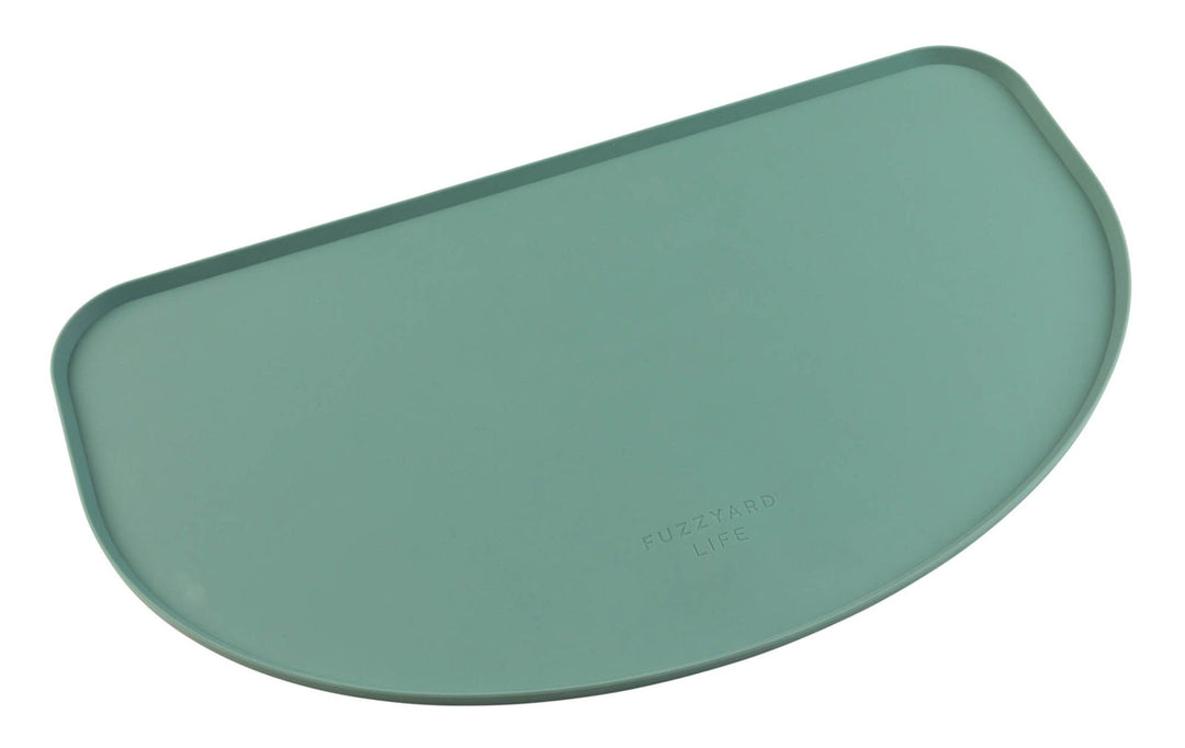 FUZZYARD Life Chat Tapis d'Alimentaion Silicone Vert
