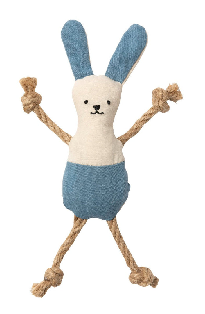 FuzzYard Life - Jouet Lapin en Coton avec Herbe à Chat pour Chats