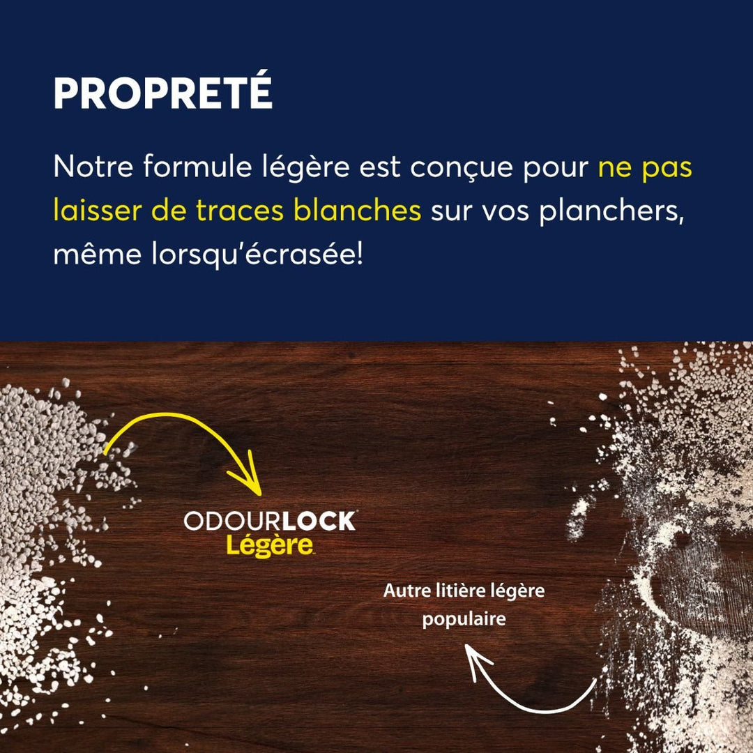 Intersand OdourLock - Parfum Délicat - Litière Légère Agglomérante pour Chats